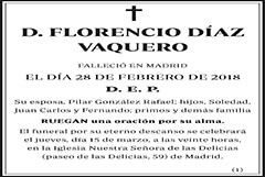 Florencio Díaz Vaquero